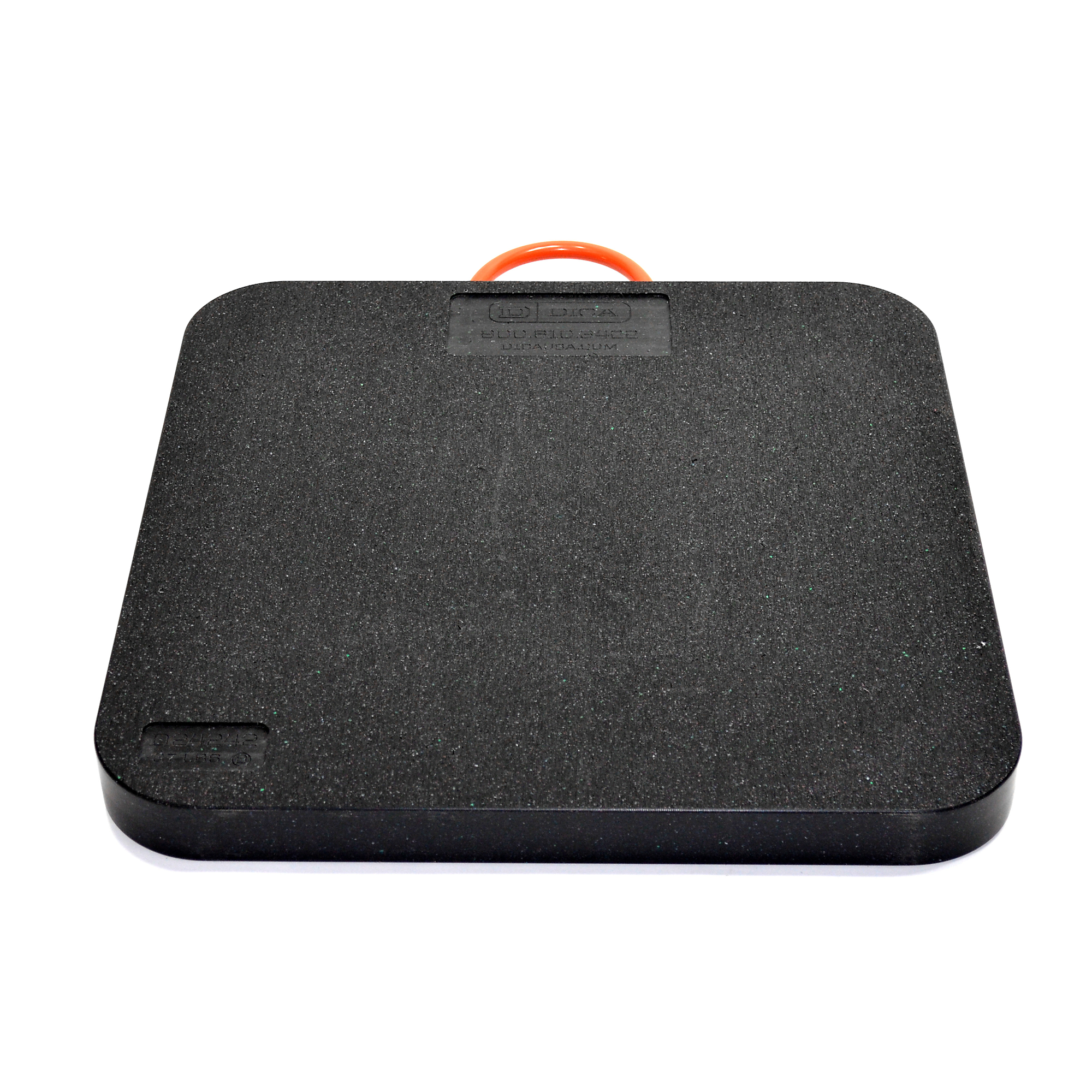 Checkers Heavy-Duty Outrigger Pads — 48in. x 48in. x 2in., 70-Ton Capacity, Non-Conductive, Model# PAD48482